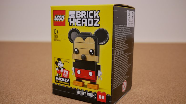 LEGO] ブリックヘッズ ミッキーマウス（41624）がいよいよ発売 
